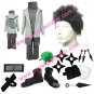 Naruto Shino Cosplay Costume with wig set
