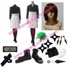 Naruto Shippuden Rin Cosplay Costume with wig set