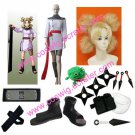 Naruto Temari Chunin Exam Cosplay Costume  with wig set
