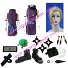 Naruto Yamanaka Ino Halloween Costume Cosplay with wig set