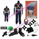 Naruto Young Kakashi Cosplay Costume with wig set