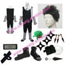 Naruto Zabuza Halloween Cosplay Costume with wig set
