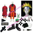 Naruto Uzumaki Halloween Cosplay Costume  with wig set