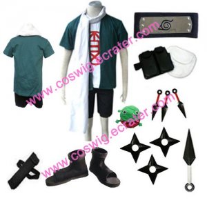 Naruto Akimichi Chouji Cosplay Costume set