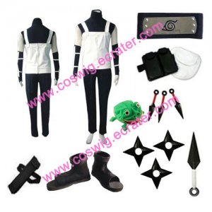 Naruto Anbu Halloween Cosplay Costume  set
