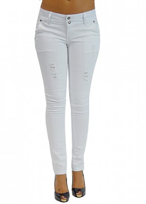 White Butt Lift Jeans
