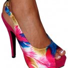 Tie Die High Heel
