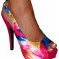 Tie Die High Heel
