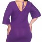 Purple Plus Size Dress