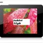 New latest model innovative THIN tablet 9.8mm, screen size 9.7in 32gb android 4.0 color black