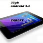 New latest model innovative THIN tablet 9.8mm, screen size 9.7in 32gb android 4.0 color black