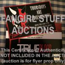 True Blood Fangtasia Ladies Night Flyer - onscreen prop from Aug2014 HBO Auction