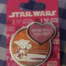 SOLD OUT LE Disneyland Valentine's Day STAR WARS Yoda Mine Will You Be? Pin