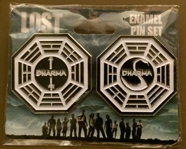 SDCC 2018 Limited Edition ABC TV show LOST Dharma Initiative Swan Arrow station pins