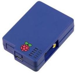 Latest Blue Raspberry Pi Case Raspi Enclosure Box with GPIO Access