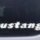 Flaming Mustang Decal Custom Decal Sticker