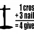 1 Cross + 3 Nails