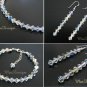 Swarovski Crystal Bracelet and Earrings Set for Wedding Bridal or Gift to Bridesmaid