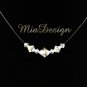Swarovski Crystal Simple Floating Illusion Wedding Bridal / Bridesmaid Necklace Choker