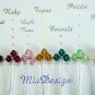48 Swarovski 6mm Crystal / Pearl Stem Wedding Flower Bouquet Decoration (choose colors u want)