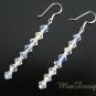 Swarovski Crystal Wedding Bridal / Bridesmaid Earrings / Birthday Gift - 12 Birthstone to choose