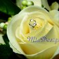 24 Swarovski 6mm ClearAB Crystal Stem for Wedding Bouquet Flower Centerpieces Cake Topper Decoration