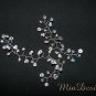Swarovski Clear AB Crystal Hair Vine Tiara for Wedding Bridal / Bridesmaid