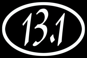 13.1 Half Marathon Sticker