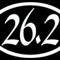 26.2 Marathon Sticker