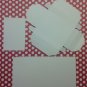50 Small Blank Non-Assembled DIY White Matchbox - assemble yourself