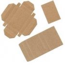 50 Small Blank DIY Kraft Matchboxes - assemble yourself