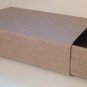 SAMPLE Medium 2 1/2 X 1 3/4 X 1/2 Kraft Matchbox MB212K - alter, crafts - FREE SHIP U.S.