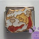 Bull Dog Italian Charm English Bulldog's Head