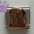 Mastiff Dog Italian Charm