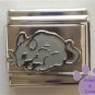 Adorable Gray Mouse Italian Charm