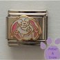 Cute Lop-Eared Bunny Rabbit Italian Charm for Easter