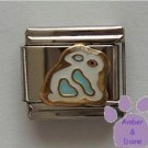 Cute White Bunny Rabbit Italian Charm