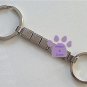 Shiny Silver Italian Charm Key Chain key loops both ends 2 sizes