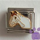 White Horse's Head Italian Charm