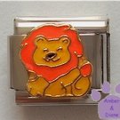 Lovable Leo the Lion Italian Charm for August Birthday