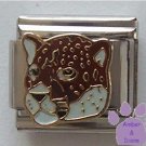 Wild Cat Cougar Italian Charm