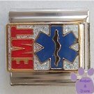 EMT Italian Charm *Emergency Medical Technician* symbol