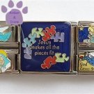 Jesus makes all the pieces fit Italian Charm Megalink
