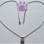 Italian Charm Necklace with Snake Chain, adjusts 19" - 21"