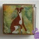 Greyhound or Whippet Dog Custom Photo Italian Charm Megalink