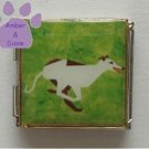 Greyhound or Whippet Running Photo Italian Charm Megalink