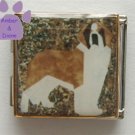 Saint Bernard Dog Custom Photo Italian Charm Megalink