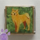 Shiba Inu Dog Custom Photo Italian Charm Megalink full body pose