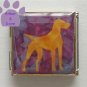 Vizsla or Pointer Dog Custom Photo Italian Charm Megalink