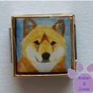 Shiba Inu Dog 9mm Custom Photo Italian Charm